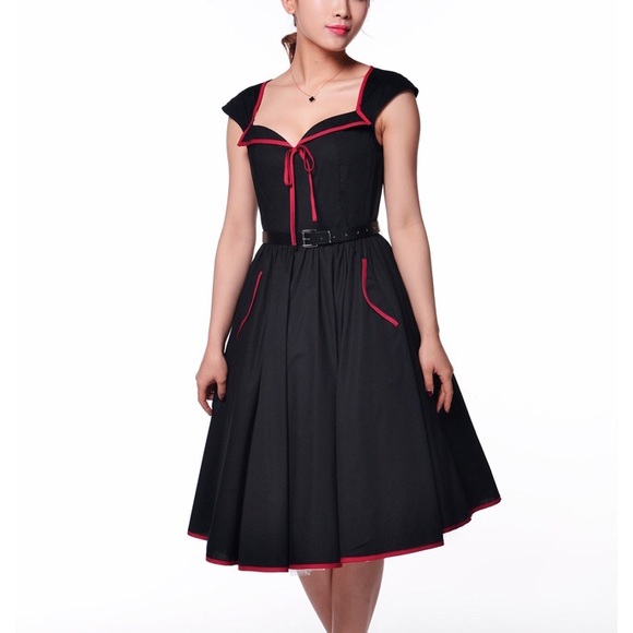 Chic Star Dresses & Skirts - Chic Star Rockabilly Pinup Dress w/ Pockets
